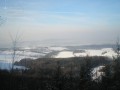 Výhled z Padělku v zimě