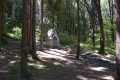 Kaplička a studánka se nachází v lese na úboči kopce Svinec