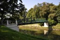 Most přes řeku Moravu - tudy přijdete z Masarykovy třídy