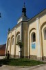 Sluneční hodiny na kostele ve Fryštáku jsou také jednou ze zastávek Andrýskovy naučné stezky