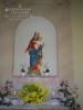 Ve Vodní kapli - stejně jako v bazilice na Sv. Hostýně - je socha Panny Marie s Ježíškem držícím v ruce blesky