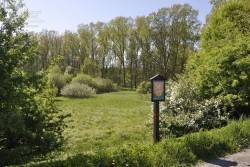 Pohled na Choryňský mokřad z hráze Velkého Choryňského rybníku